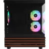 Kompiuterio korpusas Micro ATX Thermaltake View 170 WS ARGB, juodas, su 2x 120 mm šoniniais ir 1x 120 mm galiniu ventiliatoriumi, 2.5/3.5 colio kietieji diskai