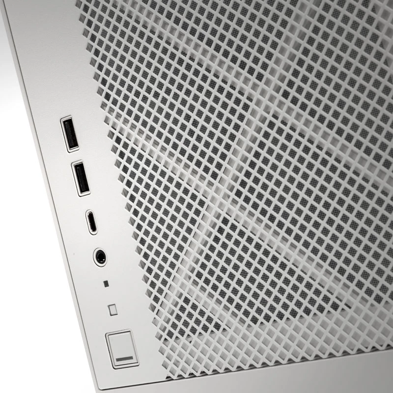 Kompiuterio korpusas SilverStone ALTA G1M microATX, baltas