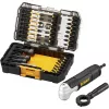 DeWalt FlexTorq DT70782-QZ 33 dalių antgalių rinkinys, McLaren dizainas, su kampiniu priedu