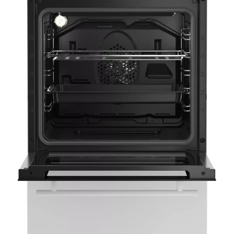 Kombinuota dujinė viryklė su elektrine orkaite BEKO FSM51339DWDS 50 cm, balta, energijos klasė A