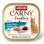 ANIMONDA Carny Country Chicken, Turkey + Trout - šlapias kačių maistas - 100 g