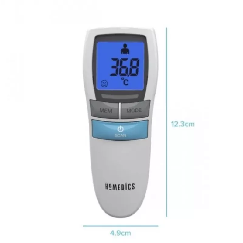 Bekontaktis infraraudonųjų spindulių termometras HoMedics TE-200-EEU
