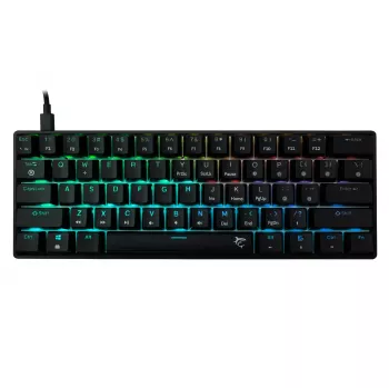 Mechaninė klaviatūra White Shark Shinobi-2 Black US išdėstymas su Brown jungikliais