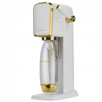 SodaStream Carbonator Gold White 1L plastikinis butelis 60L talpa
