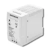 Qoltec 50914 DIN bėgio maitinimo šaltinis | 90W | 12V | 7,5A | Baltas | Plonas