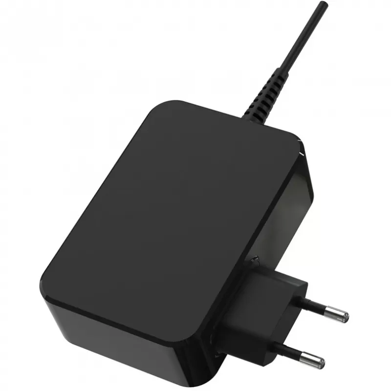 Vidinis USB-C nešiojamojo kompiuterio kroviklis LC-Power LC-NB-GAN-90-C, GaN, 90 W, juodas