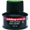 Papildymas markeriui Edding HTK 25 šviesiai žalia 25 ml