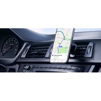 Automobilinis laikiklis Aukey HD-C74 universalus reguliuojamas išmaniesiems telefonams, montavimui ant prietaisų skydelio / priekinio stiklo