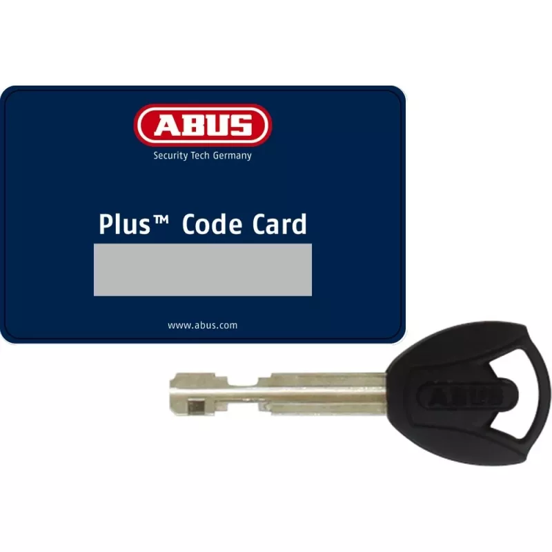 ABUS GRANIT Plus 470 U-spyna juoda 1,4 cm raktinis sidabrinis FG FA Sold Secure Silver SBSC Varefakta (11194)