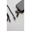 USB-C laidas TB AKTBXKUCCSMY12B 1,2 m, juodas, USB-C į USB-C