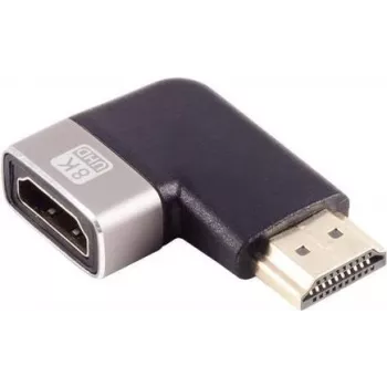 HDMI jungtis (gender changer) ShiverPeaks SP10-01052, juoda/sidabrinė, auksuoti kontaktai