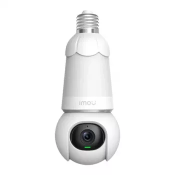 IP stebėjimo kamera IMOU IPC-S6DP-5M0WEB-E27 lemputės formos 5MP, 2.8mm objektyvas, Wi‑Fi, MicroSD iki 256GB, 30m naktinis matymas