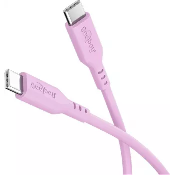 Goobay 77746 USB-C silikoninis laidas 1,5 m