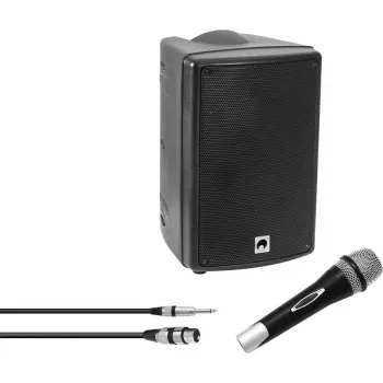 Belaidė aktyvi PA sistema Omnitronic WAMS-08BT MK2 su Bluetooth ryšiu