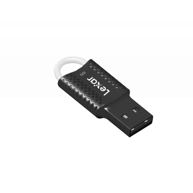 USB atmintukas Lexar JumpDrive V40 32 GB USB Type-A 2.0 Juoda/Balta