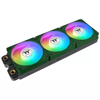 Thermaltake CT120 EX Reverse ARGB Sync 120mm korpuso ventiliatorius 3 vnt. pakuotė Žalia
