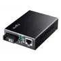 Tinklo medijos keitiklis Cudy MC100GSB-40B — 1x RJ-45 Gigabit, 1x SC vienmodis šviesolaidis, 1000 Mbit/s, 40 km, juodas