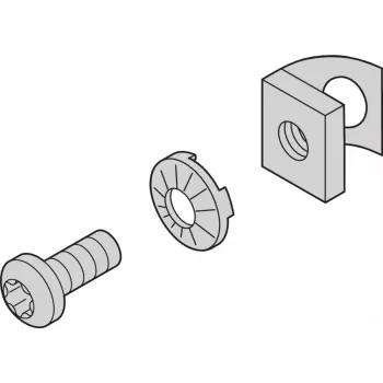 SCHROFF Montavimo rinkinys T-NUT (4X) (27230144) spintos išorės tvirtinimui