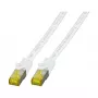EFB-Elektronik RJ45 Patch Laidas Cat.6A S/FTP LSZH Cat.7 Baltas 7,5m