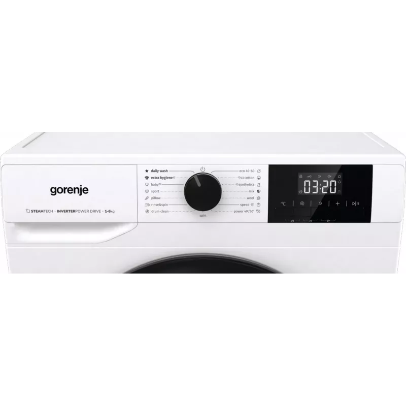 Skalbimo mašina Gorenje W3NGPI62SBS, 6 kg