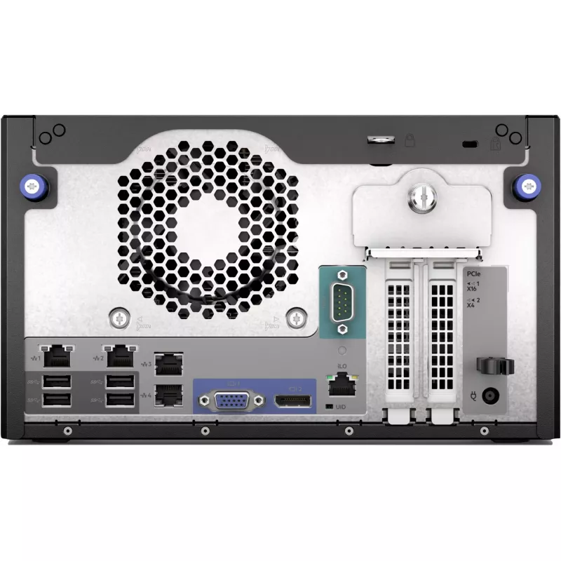 HPE ProLiant MicroServer Gen11 E-2434 4c 32GB-U 4LFF-NHP 2x4TB HDD 180W išorinis maitinimo šaltinis EMEA Cmp Mod Svr
