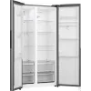 Gorenje HZF55082 NRS917E41XWD G400, Laisvai pastatomas šaldytuvas su šaldikliu, American door, Pilka, 2 durys, Liečiamas valdymas, LED