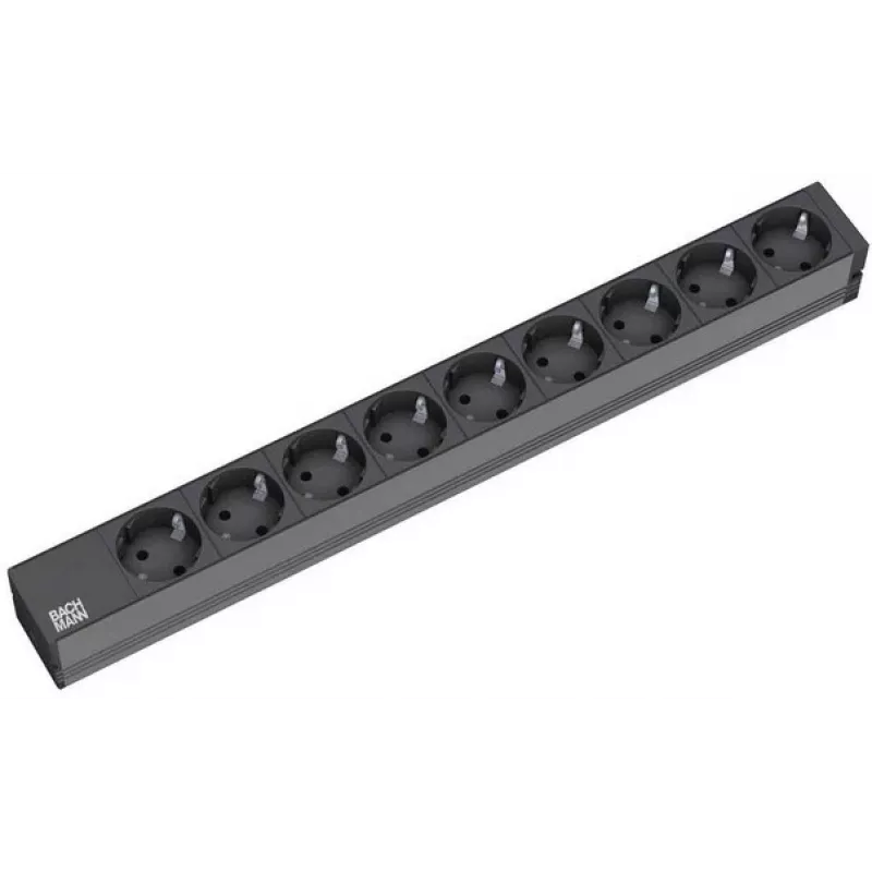 Bachmann 333.506 ilgintuvas 9x Schuko 2 m