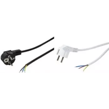 LogiLink maitinimo laidas - CEE 7/7 (kištukas) į be kištuko - AC 250 V - 1,5 m - Juoda