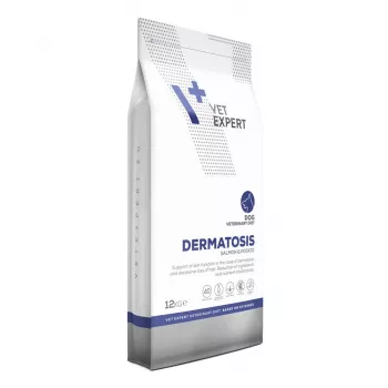VET EXPERT Veterinary Diet Dermatosis Dog Salmon & Potato - sausas šunų ėdalas - 12 kg
