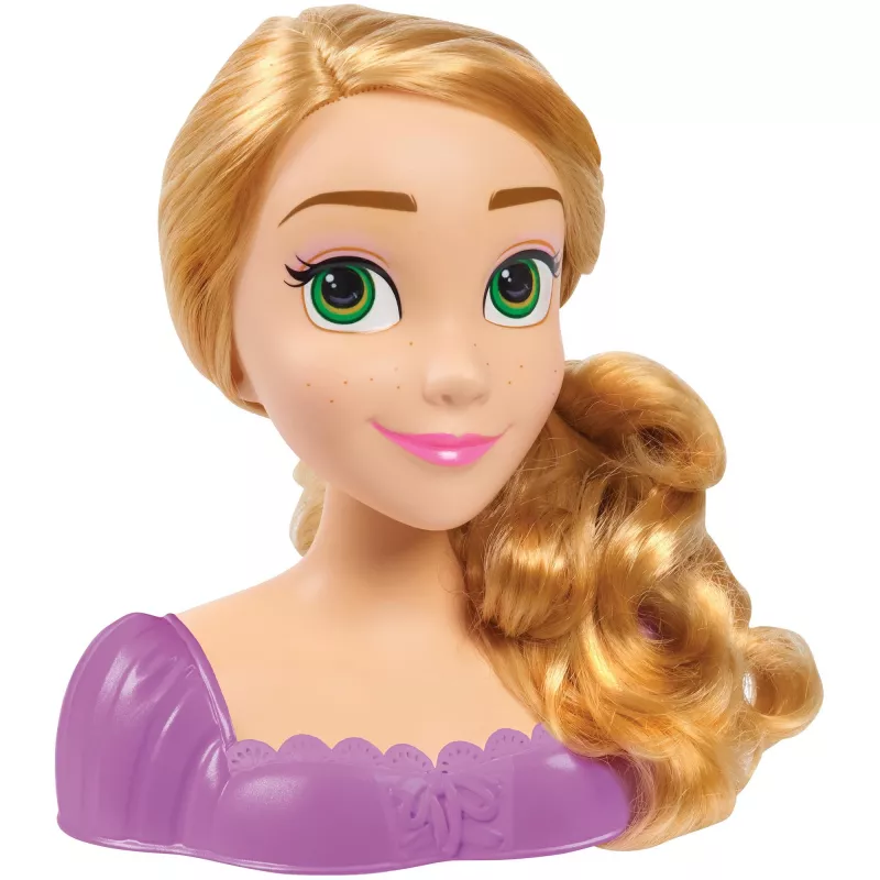 Disney Princess - Rapunzel Stiliavimo Galva, Makiažo ir Šukuosenų Galva
