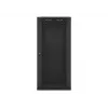 Lanberg Sieninis 19 inch Rack 27U/600x450mm Juodas, Plokščios Pakuotės