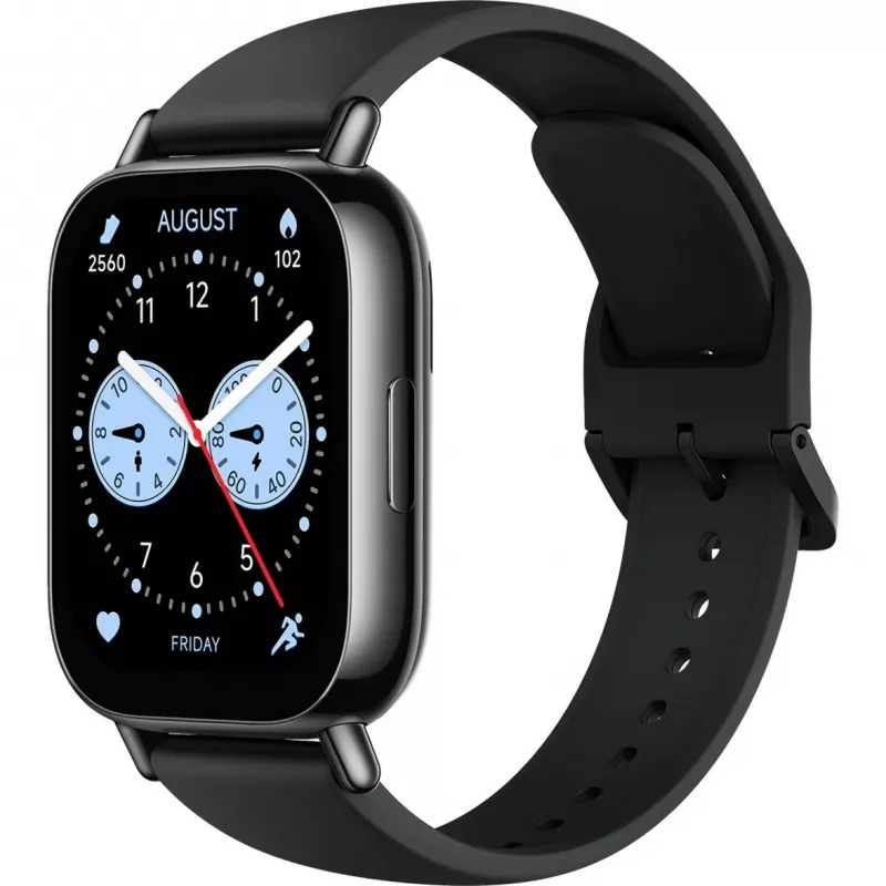Išmanusis laikrodis Xiaomi Redmi Watch 5 Lite – 1,96 colio AMOLED, GPS, 470 mAh, 48 mm, TPU juosta, Juoda