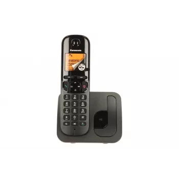 Panasonic KX-TGC 210 PDB belaidis DECT telefonas juodas su skambučio ID