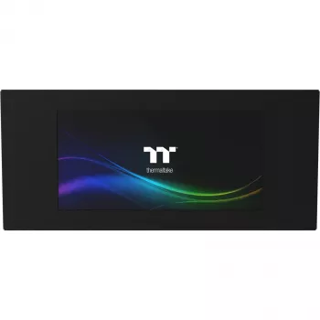 LCD skydelio rinkinys Thermaltake View 600 TG 6.0 colių juodas – vidinis ekrano modulis PC korpusui