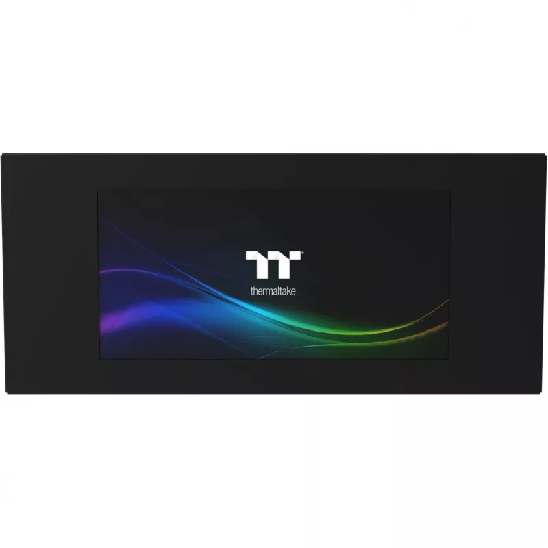 LCD skydelio rinkinys Thermaltake View 600 TG 6.0 colių juodas – vidinis ekrano modulis PC korpusui