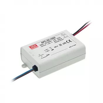 Meanwell APC-25-700 - 25,2 W nuolatinės srovės maitinimo šaltinis LED juostoms