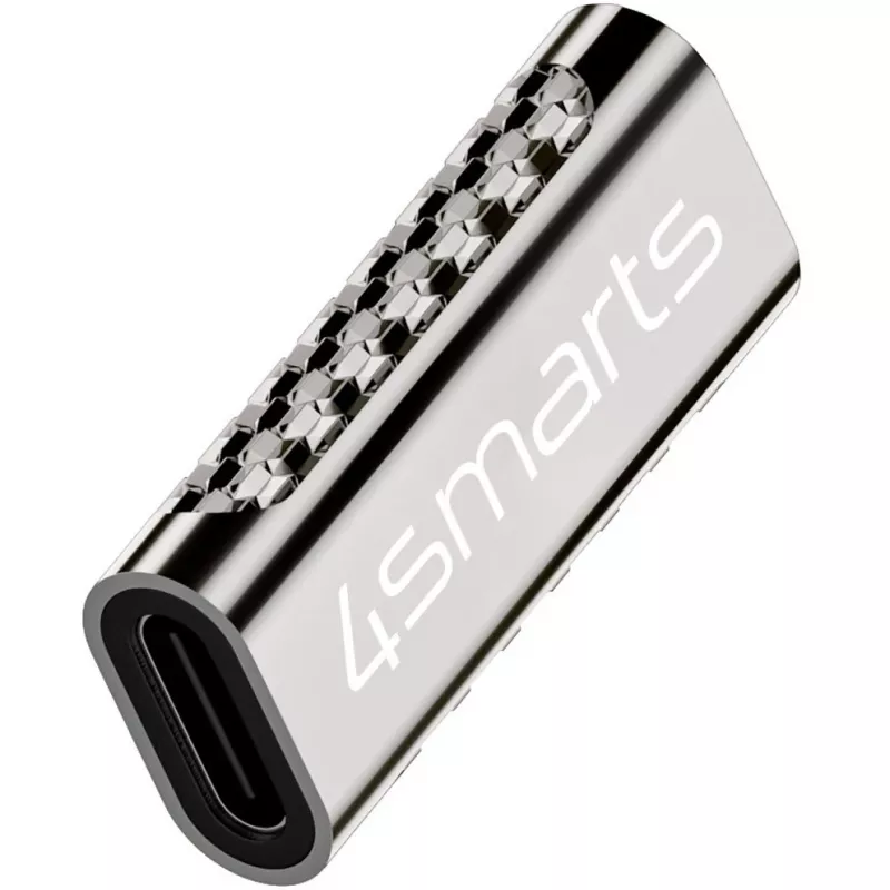 Lyties keitiklis 4smarts 540464 USB-C į USB-C sidabrinis