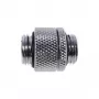 Alphacool Eiszapfen dvigubas spenelis Rotatable G1/4 AG į G1/4 AG - Chromuotas (17245)
