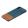 Apsauginis dėklas man and wood iPhone XS Max – denim juodas