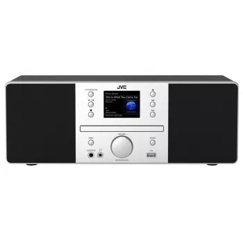 JVC RD-E874B daugiafunkcė garso sistema, interneto/DAB+/FM radijas, CD, Bluetooth, 20 W, juoda
