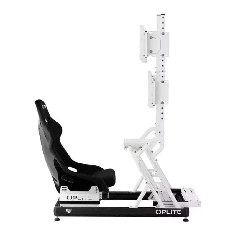 Oplite Monitor Mount R8 On Top Single White (OP-R8-4MMW)