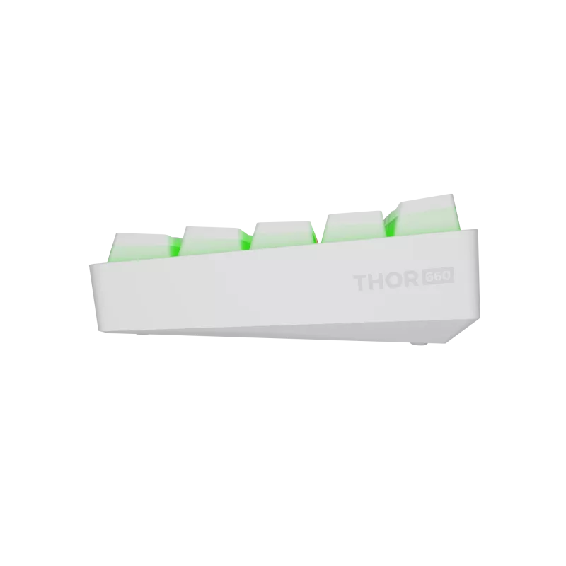 Žaidimų klaviatūra Genesis THOR 660 G2 – belaidė (2,4 GHz, Bluetooth) ir laidinė USB