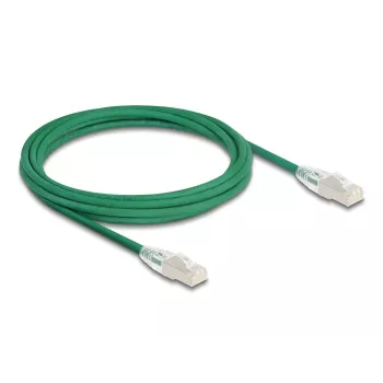 Tinklo kabelis DeLOCK RJ45 Cat.6A kištukas-kištukas 3 m žalias