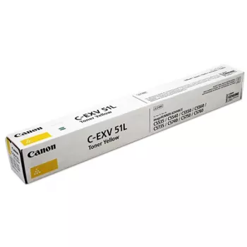 Canon C-EXV51 originalus geltonas toneris