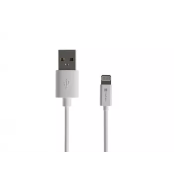 Laidas Lightning (m) -> USB-A (m) 2m MFi Prati White Natec NKA-2149
