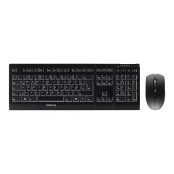 CHERRY B.UNLIMITED 3.0 belaidė klaviatūra su pele, RF, juoda