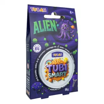 Modelino molis TUBAN Tubi Smart – Alien, violetinis, 50 g