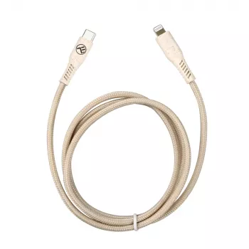 Duomenų kabelis Tellur Type-C – Lightning 1 m 2.4A PD 20W TLL155451