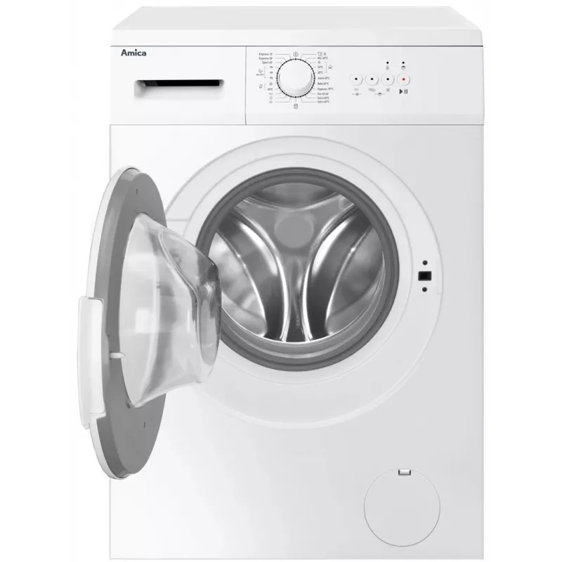 Amica skalbyklė WA 461 022 / PPS 61002 W, 6 kg, 1000 aps/min