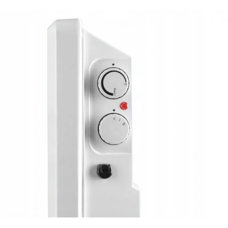 N'OVEEN CH3350 1000W elektrinis konvektorinis šildytuvas su termostatu, nešiojamas, montuojamas ant sienos